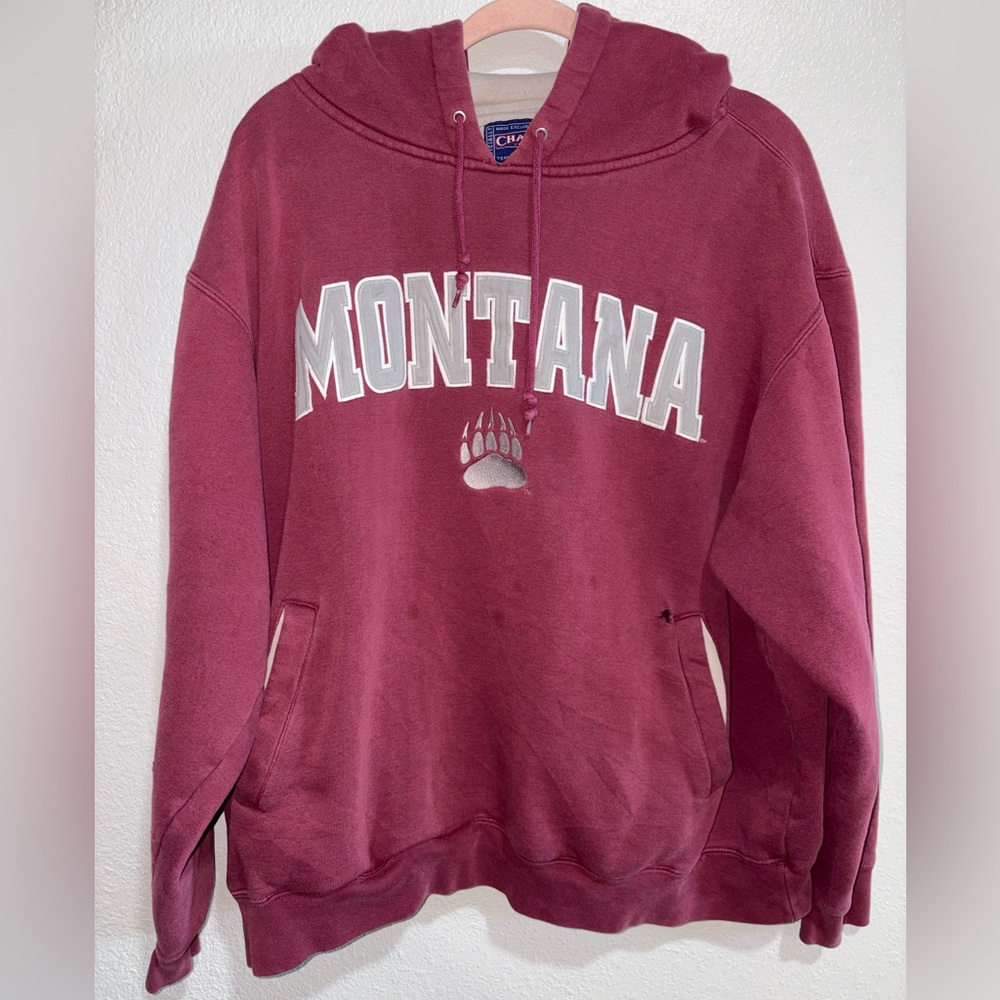 Champs Maroon Men's Hoodie